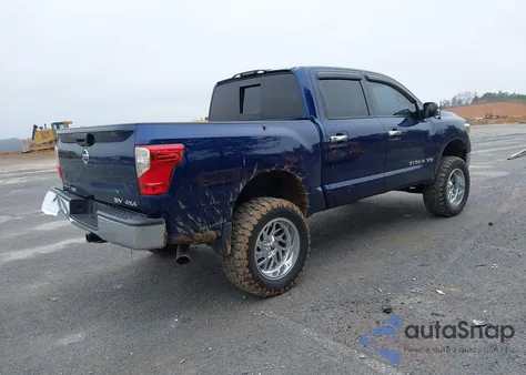 2018 Nissan Titan Sv из США, поврежденный, VIN 1N6AA1EJ2JN545966